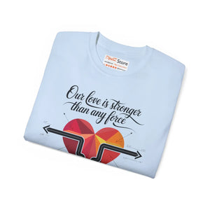 Unisex Love Ultra Cotton Tee - Unity Graphic - Dipaliz - T-shirts
