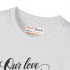 Unleash Love Ultra Cotton Tee Radiates Confidence - Dipaliz - T-shirts
