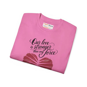 Unleash Love Ultra Cotton Tee Radiates Confidence - Dipaliz - T-shirts