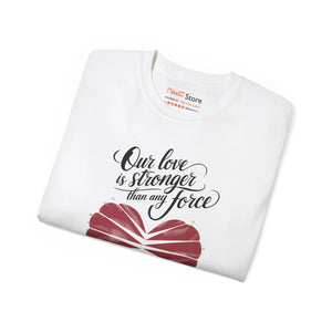 Unleash Love Ultra Cotton Tee Radiates Confidence - Dipaliz - T-shirts