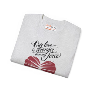 Unleash Love Ultra Cotton Tee Radiates Confidence - Dipaliz - T-shirts