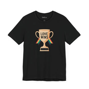 Soft Love Wins Jersey Tee High-quality Print - Dipaliz - T-shirts