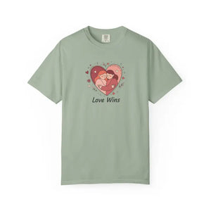 Love Wins Couple Graphic Tee - Unity Message Design - Dipaliz - Bay / s - T-shirt