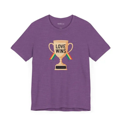 Unisex Jersey Tee: Love Wins Comfort Reigns Supreme! - T-shirt