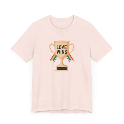 Unisex Jersey Tee: Love Wins Comfort Reigns Supreme! - T-shirt