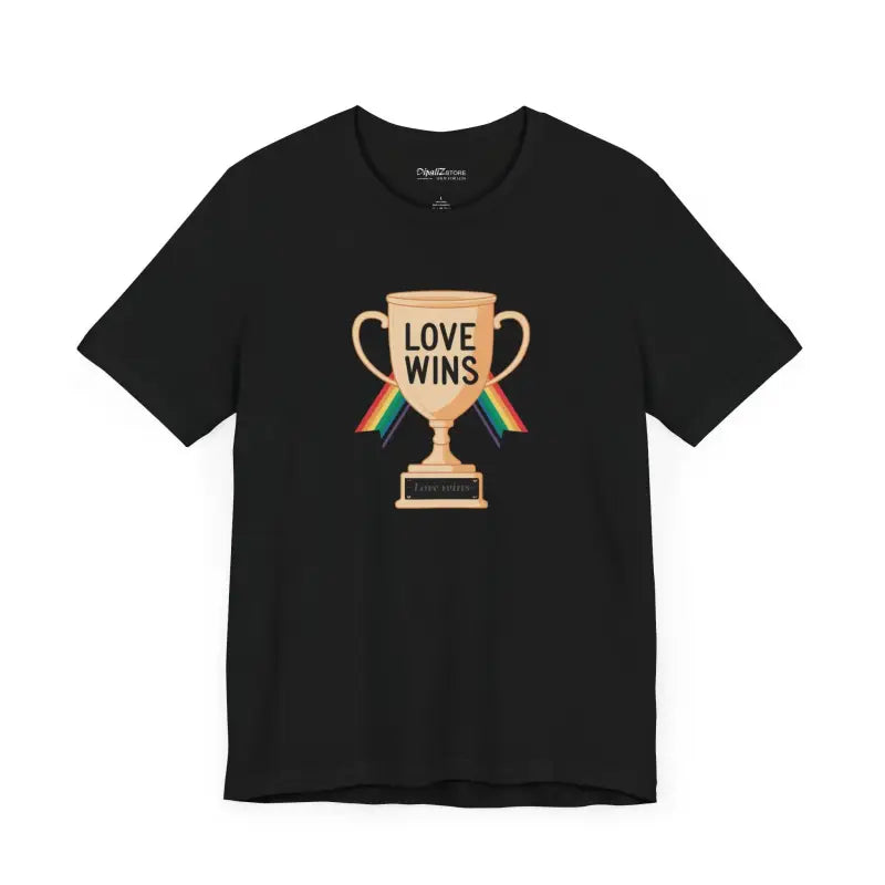 Unisex Jersey Tee: Love Wins Comfort Reigns Supreme! - T-shirt