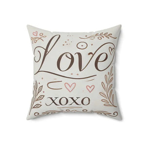 Love Xoxo Decorative Pillow - Cozy Home Decor Essential - Dipaliz - Throw Pillows