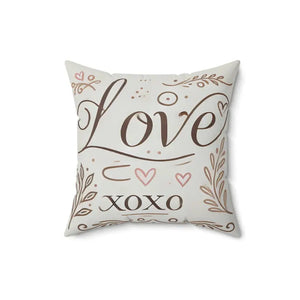 Love Xoxo Decorative Pillow - Cozy Home Decor Essential - Dipaliz - 16’’ × - Throw Pillows