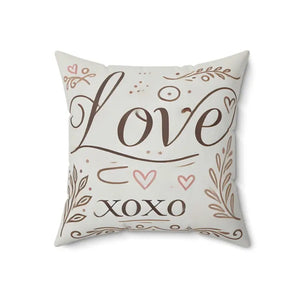 Love Xoxo Decorative Pillow - Cozy Home Decor Essential - Dipaliz - 18’’ × - Throw Pillows