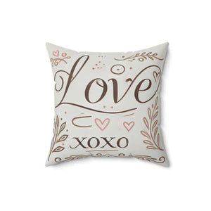 Love Xoxo Decorative Pillow - Cozy Home Decor Essential - Dipaliz - Throw Pillows