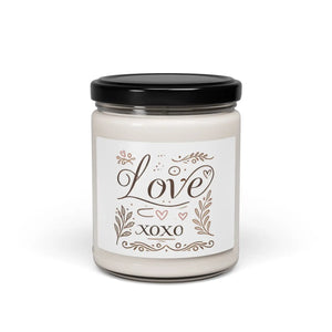 Love Xoxo Scented Soy Candle – Natural Wax - Dipaliz - Candles