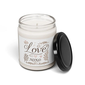 Love Xoxo Scented Soy Candle – Natural Wax - Dipaliz - Candles