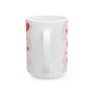 Vibrant Heart Patterns Mug - Valentine’s Day - Dipaliz - Mugs