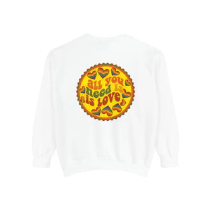 Sweatshirt - Lover Heart - Retro 70s Graphic Design - Dipaliz