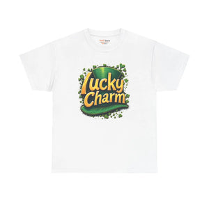 Vibrant Lucky Charm Heavy Cotton Tee - St Patricks - Dipaliz - T-shirts