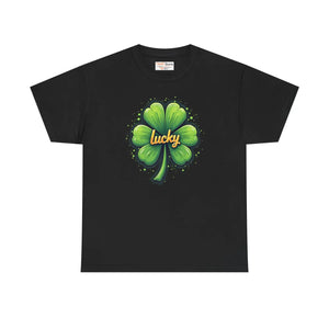 Epic Heavy Cotton Tee Shamrock Design St Patricks - Dipaliz - T-shirts