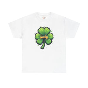 Epic Heavy Cotton Tee Shamrock Design St Patricks - Dipaliz - T-shirts