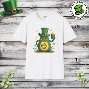 Lucky Day Unisex Softstyle Tee - St Patrick’s - Dipaliz - T-shirts - Xs