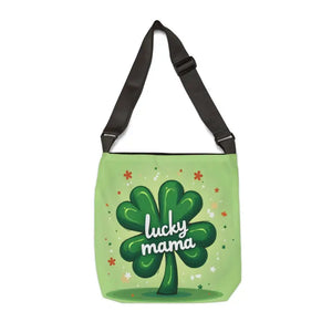 Lucky Mama Adjustable Tote - Shamrock Parade Style - Dipaliz - Shopper Bags