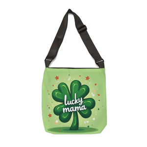 Lucky Mama Adjustable Tote - Shamrock Parade Style - Dipaliz - Shopper Bags