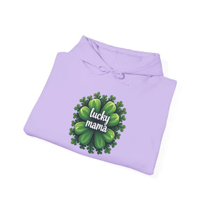 Lucky Mama Unisex Heavy Hoodie St Patricks Day Dipaliz - Sweatshirts