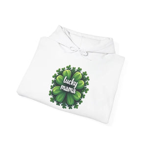 Lucky Mama Unisex Heavy Hoodie St Patricks Day Dipaliz - Sweatshirts