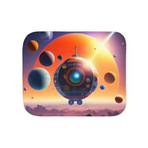 Sherpa Blanket Two Colors Cozy Soft Throw - Dipaliz - Blankets