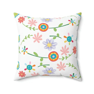Spun Polyester Square Pillow - Bold Color Comfort - Dipaliz - Throw Pillows