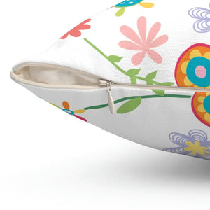 Spun Polyester Square Pillow - Bold Color Comfort - Dipaliz - Throw Pillows