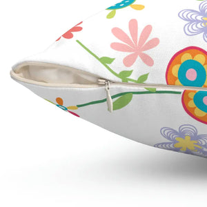 Spun Polyester Square Pillow - Bold Color Comfort - Dipaliz - Throw Pillows