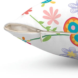 Spun Polyester Square Pillow - Bold Color Comfort - Dipaliz - Throw Pillows