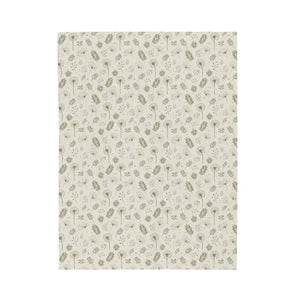 Velveteen Blanket - Luxe Dandelions Cozy Throw - Dipaliz - Blankets