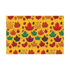 Gift Wrap Papers Autumn Leaves Eco-friendly Sustainable - Dipaliz - Wrapping Paper