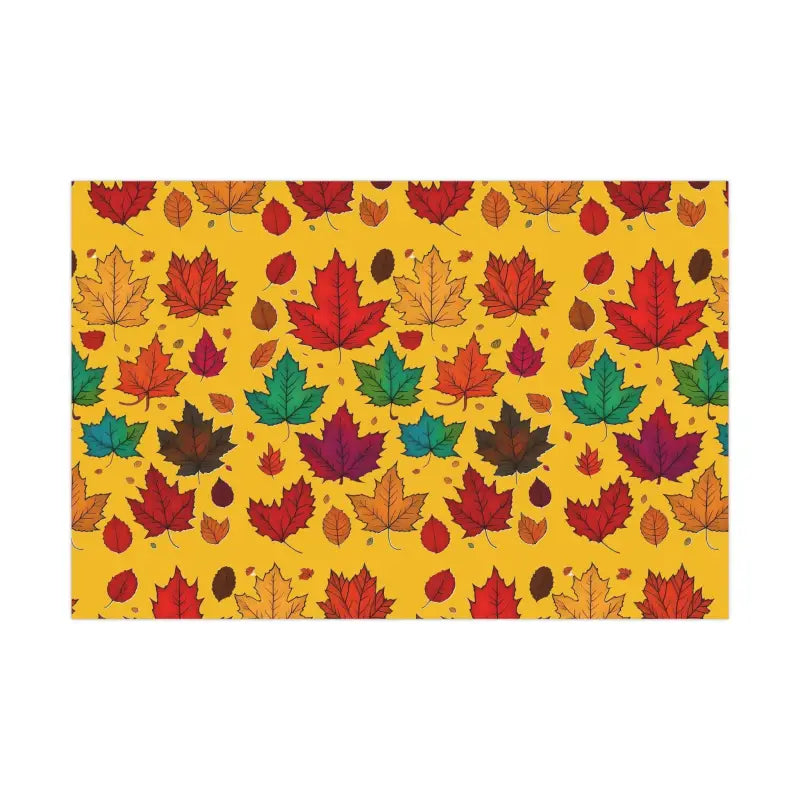 Elevate your Gifts with Luxurious Autumn Leaves Wrap - Home Decor