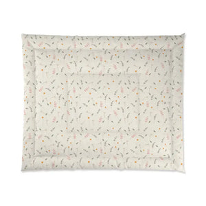 Simple Floral Quilt - Modern Women’s Fashion Style - Dipaliz - 104’’ × 88’’ - Quilts & Comforters