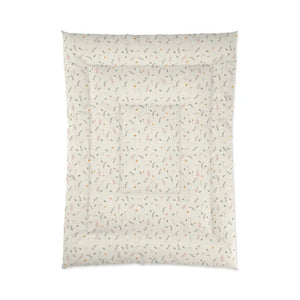 Simple Floral Quilt Comforter Modern Cozy Style Dipaliz - 68’’ × 92’’ - Quilts & Comforters