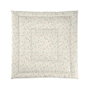 Simple Floral Quilt Comforter Modern Cozy Style Dipaliz - 88’’ × - Quilts & Comforters