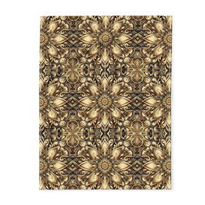 Luxurious Floral Pattern Arctic Fleece Blanket - Dipaliz - Blankets