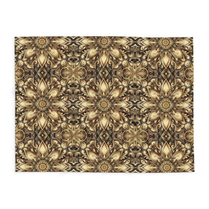 Luxurious Floral Pattern Arctic Fleece Blanket - Dipaliz - Blankets