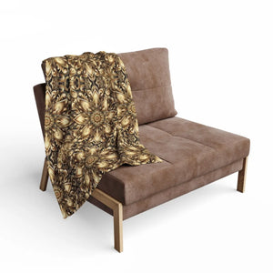 Luxurious Floral Pattern Arctic Fleece Blanket - Dipaliz - Blankets