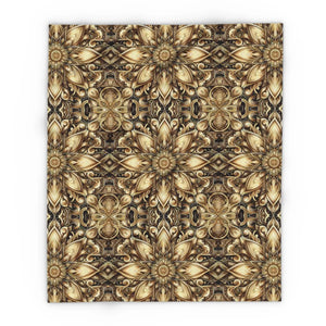 Luxurious Floral Pattern Arctic Fleece Blanket - Dipaliz - Blankets