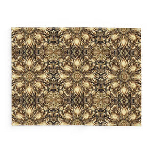 Floral Pattern Arctic Fleece Blanket - Ultra Cozy Luxury - Dipaliz - Blankets