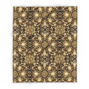 Floral Pattern Arctic Fleece Blanket - Ultra Cozy Luxury - Dipaliz - 50’’ × 60’’ - Blankets