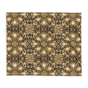 Floral Pattern Arctic Fleece Blanket - Ultra Cozy Luxury - Dipaliz - Blankets