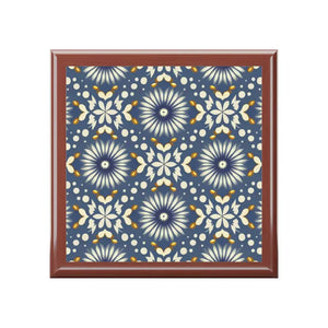 Luxurious Geometric Jewelry Box with Soft Felt Keeps Valuables Safe - Dipaliz