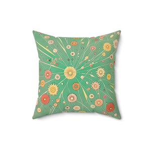 Home Decor - Spun Polyester Square Pillow - Vibrant - Dipaliz