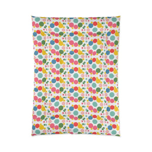 Large Polka Dots Comforter - Bold Cozy Style - Dipaliz - Quilts & Comforters