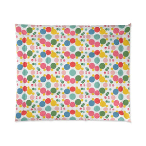 Large Polka Dots Comforter - Bold Cozy Style - Dipaliz - Quilts & Comforters