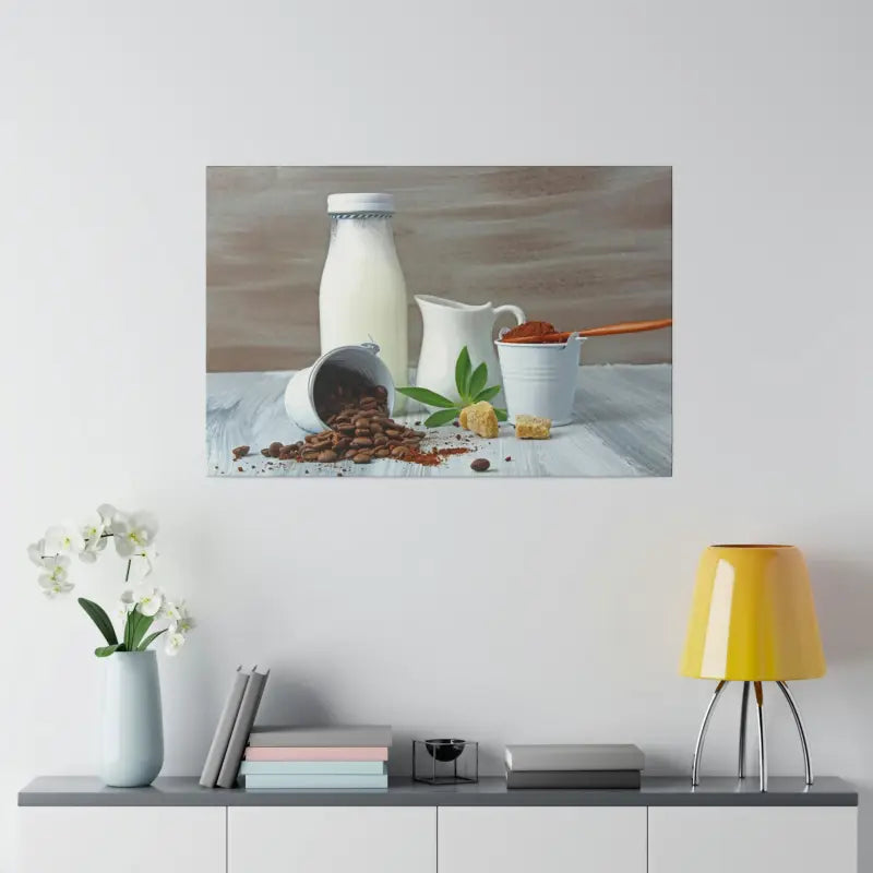 Sophisticated Matte Canvas: Elevate your Home Decor - Canvas