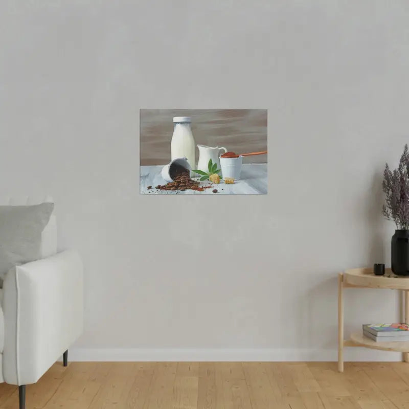 Sophisticated Matte Canvas: Elevate your Home Decor - Canvas